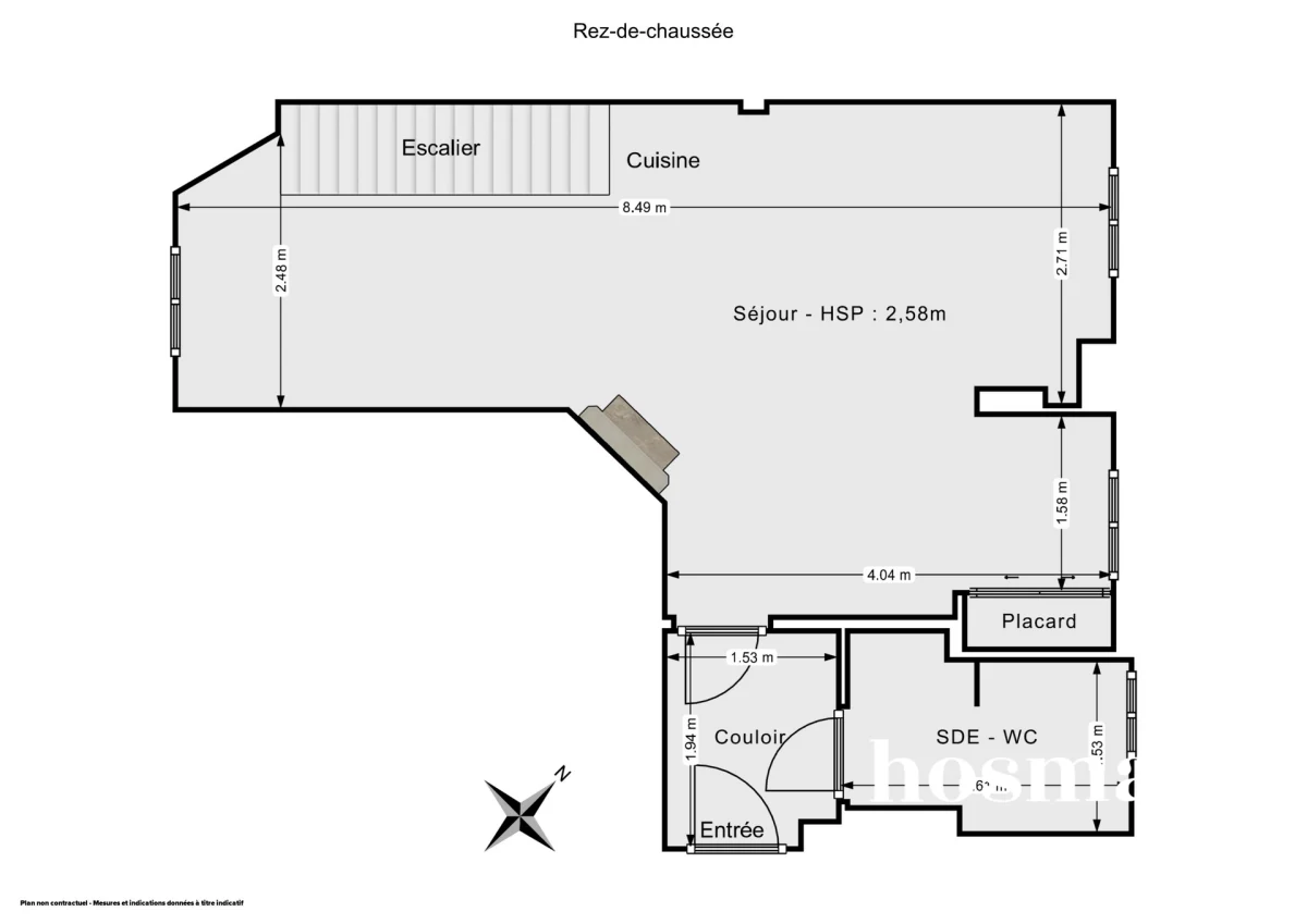 Appartement de 60.0 m² à Puteaux