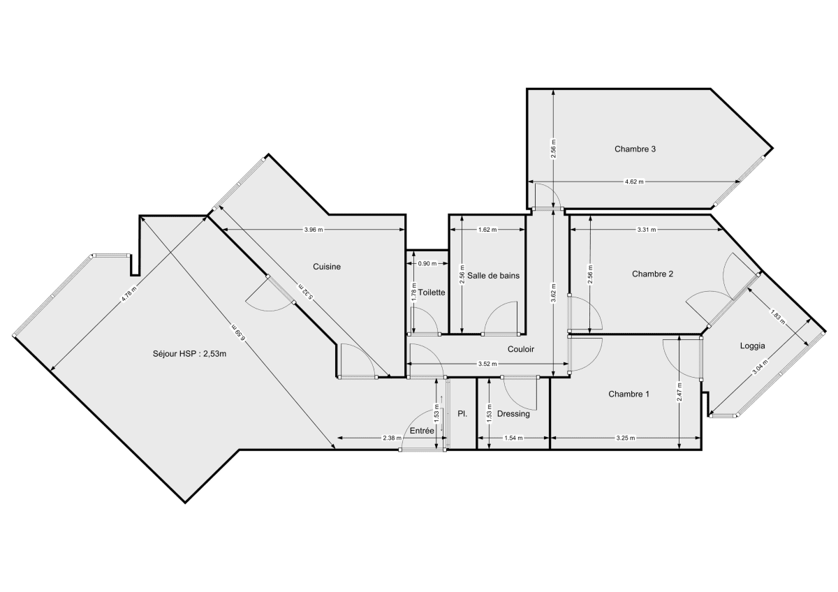 Appartement de 84.0 m² à Franconville