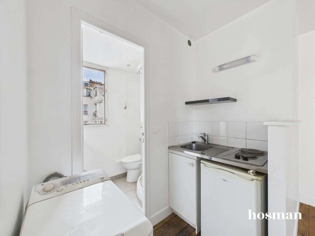 Appartement de 19.7 m² à Paris