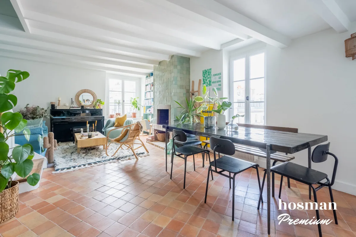 Duplex de 57.8 m² à Paris