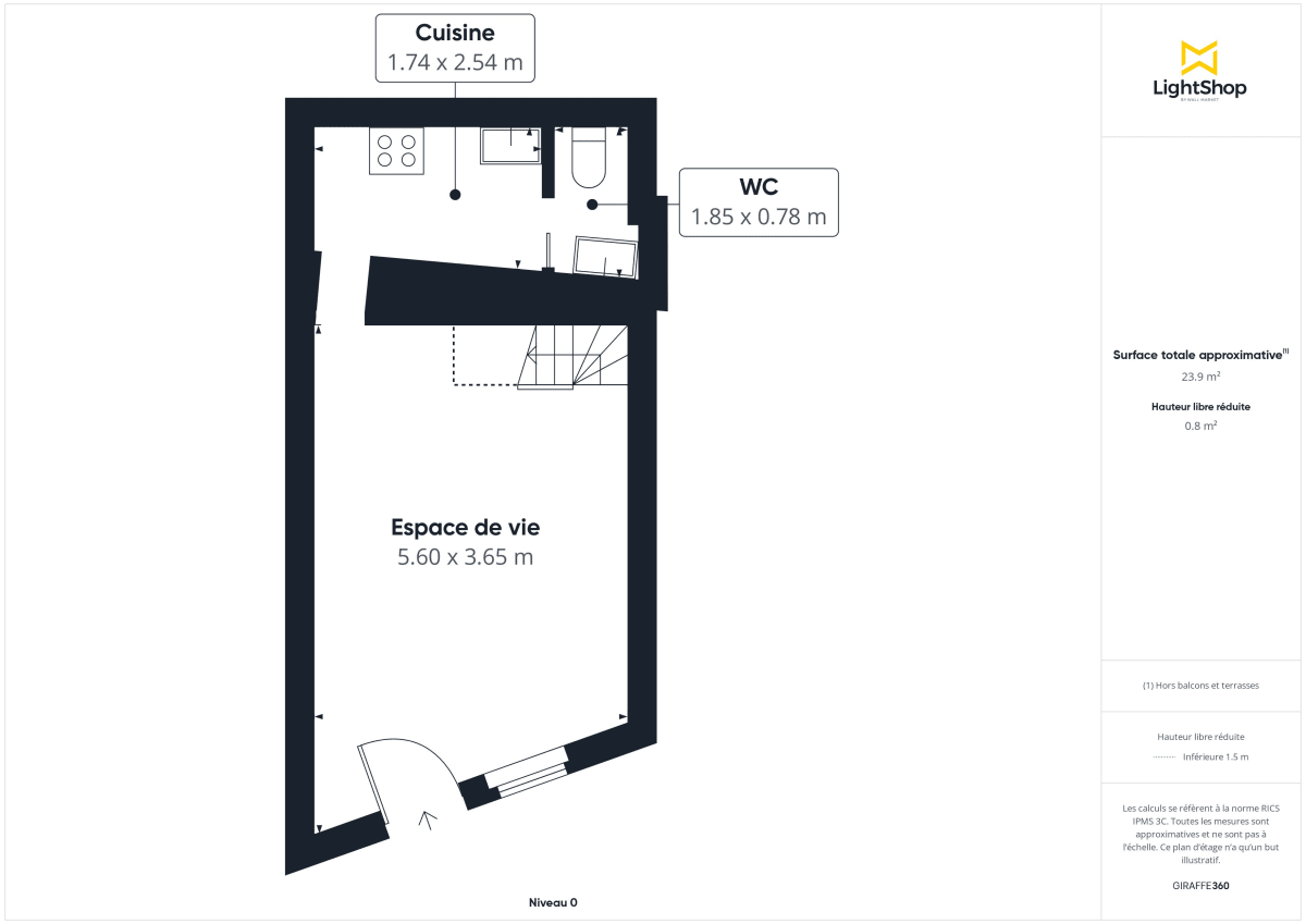 Maison de 45.6 m² à Rezé