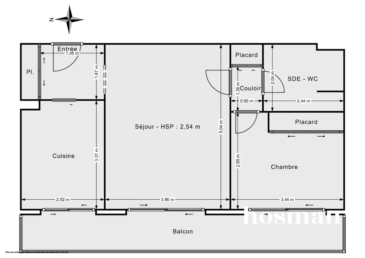 Appartement de 48.0 m² à Villeurbanne