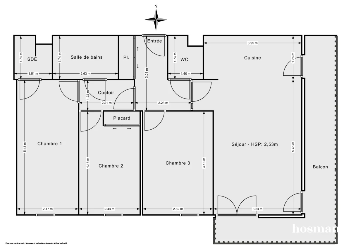 Appartement de 79.0 m² à Nanterre