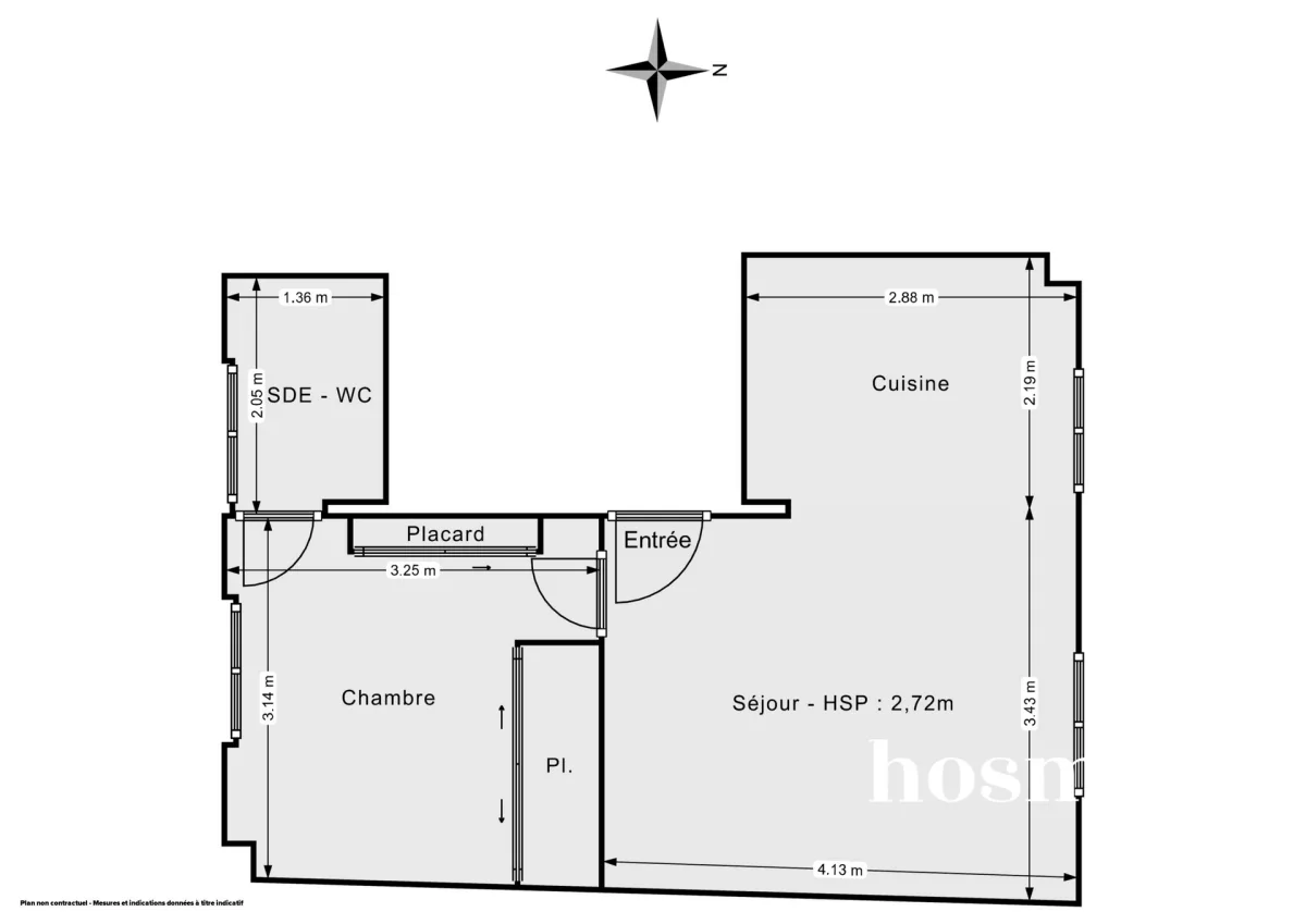 Appartement de 33.0 m² à Rosny-sous-Bois