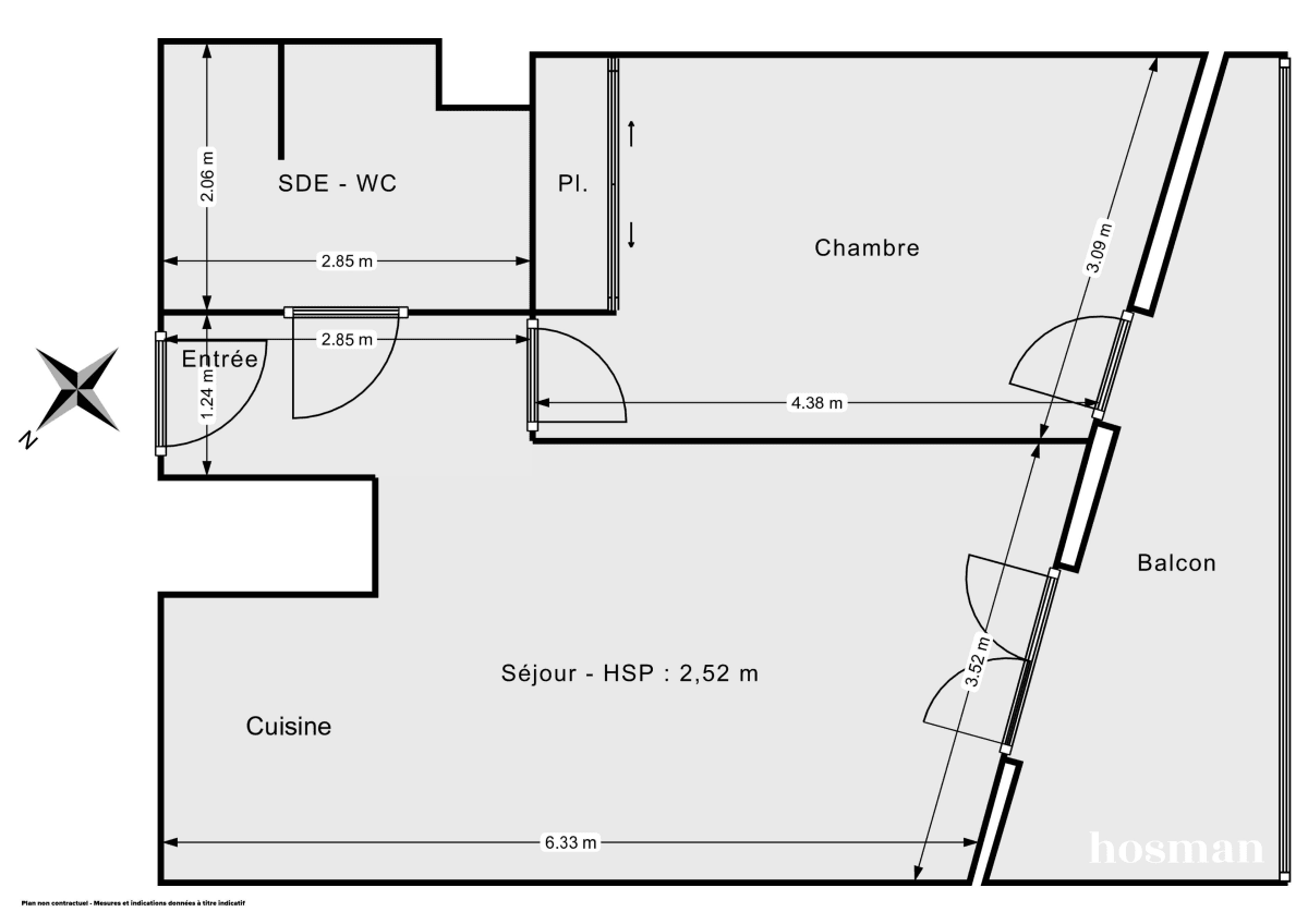 Appartement de 43.0 m² à Marseille