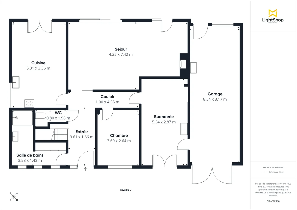 Maison de 154.94 m² à Saint-Herblain