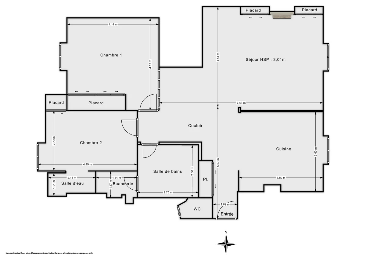 Appartement de 97.0 m² à Lyon