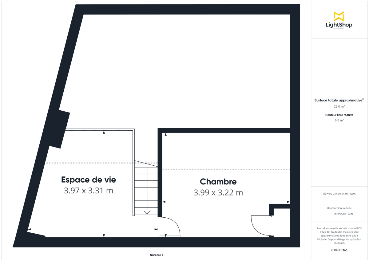 Appartement de 57.04 m² à Caluire-et-Cuire