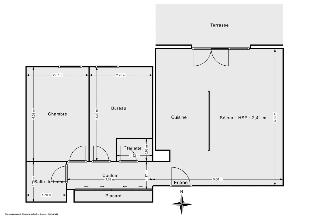 Appartement de 63.0 m² à Lille