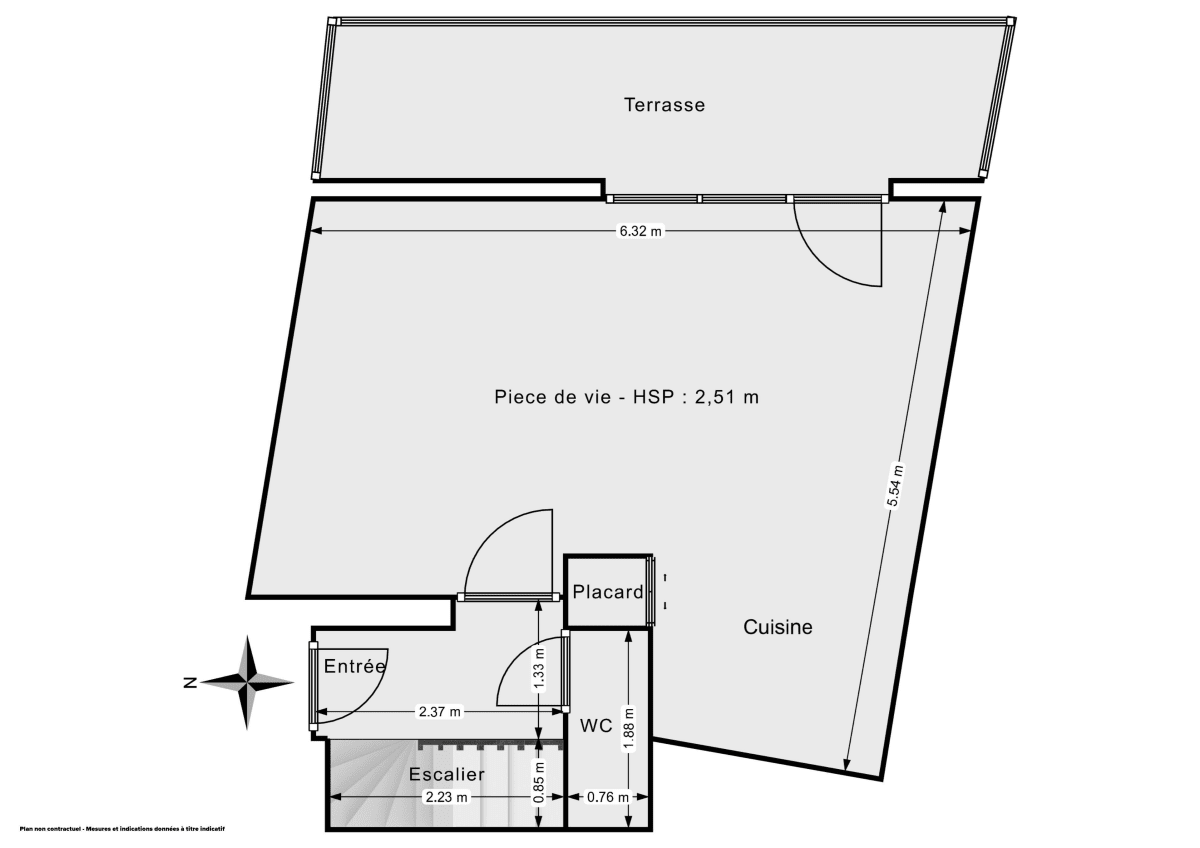 Appartement de 62.17 m² à Lille