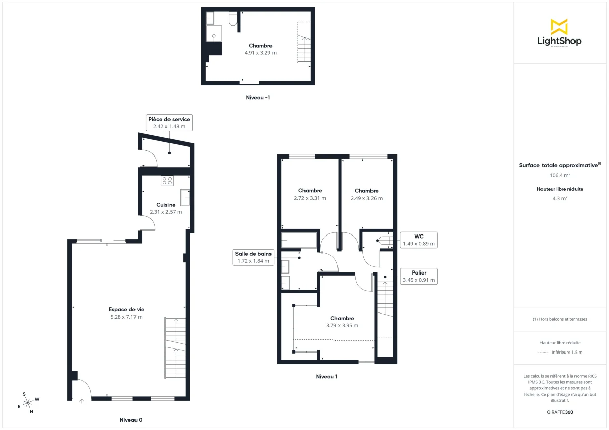 Maison de 100.0 m² à Bordeaux