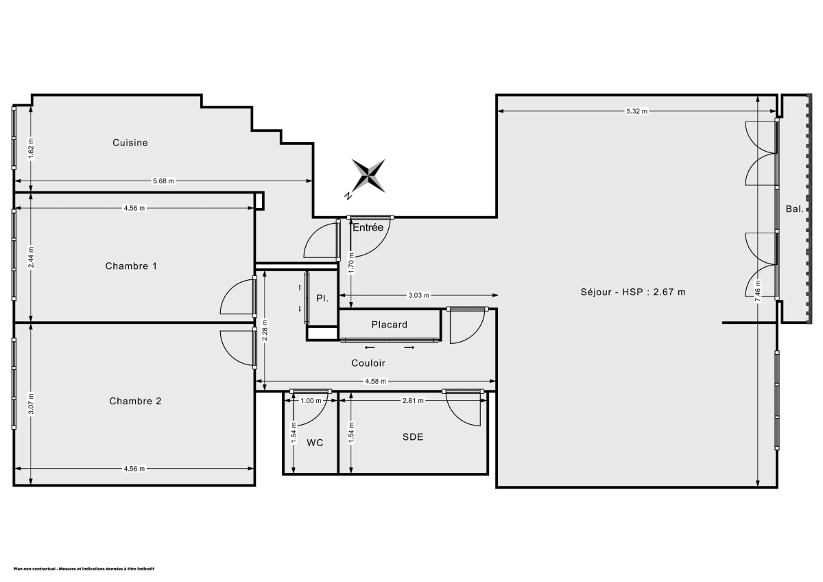 Appartement de 91.7 m² à Neuilly-sur-Seine