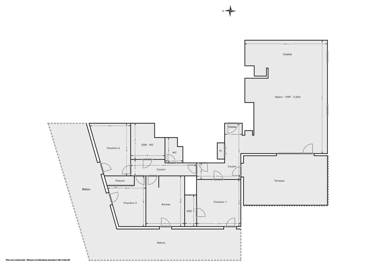 Appartement de 116.0 m² à Bordeaux