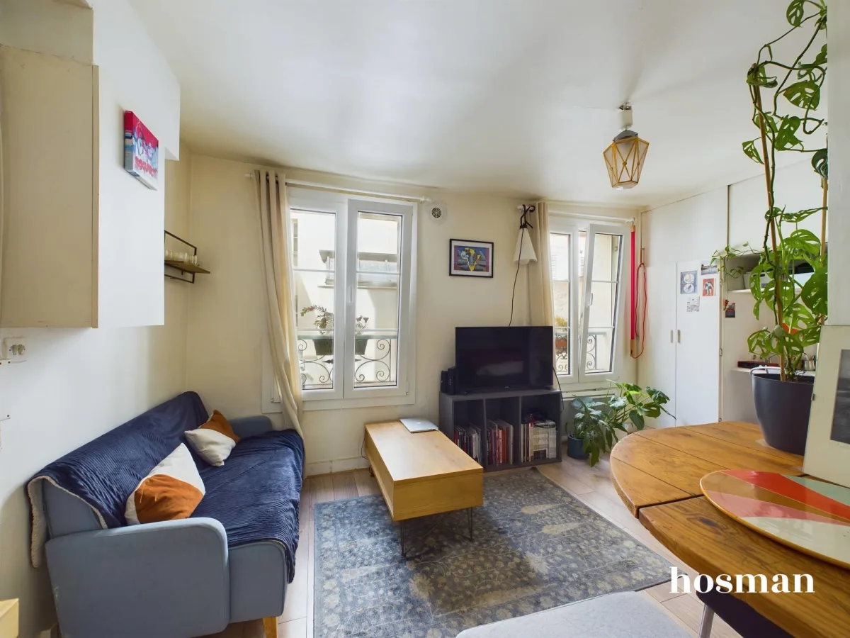 Appartement de 21.7 m² à Paris