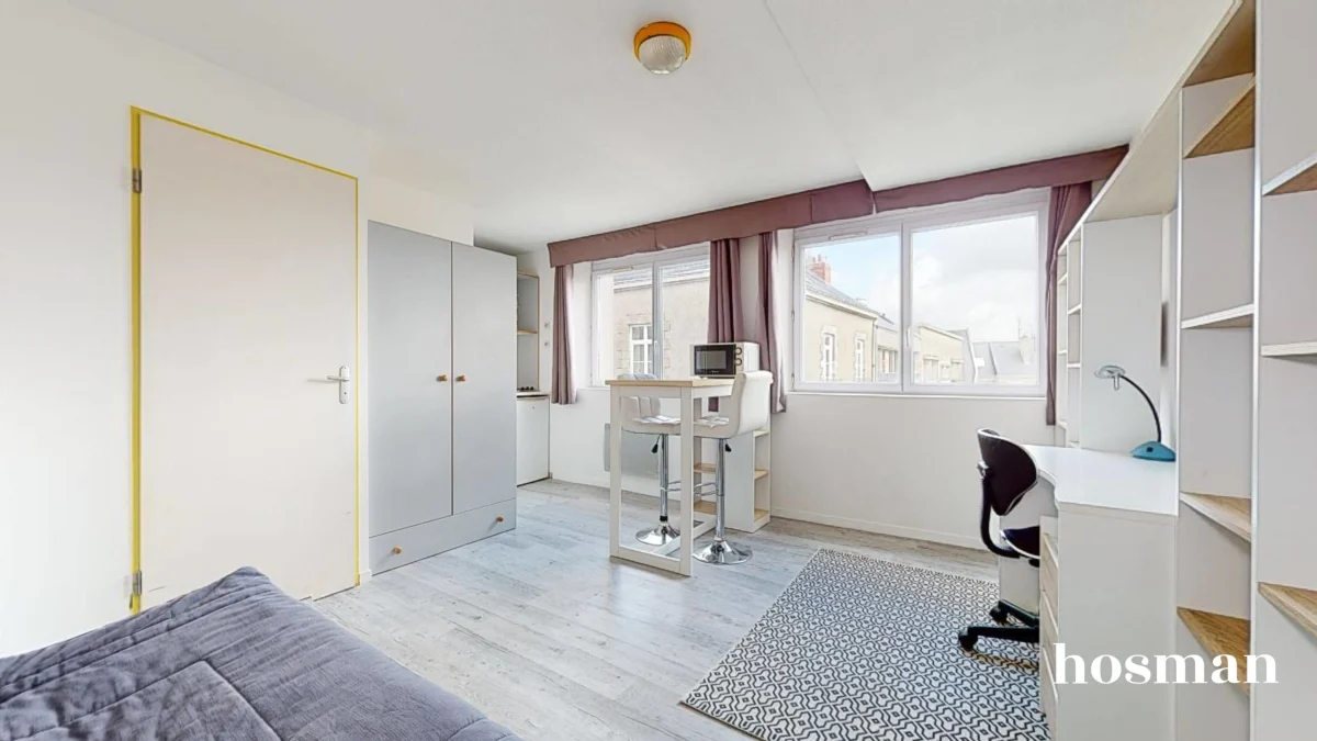 Appartement de 18.9 m² à Nantes