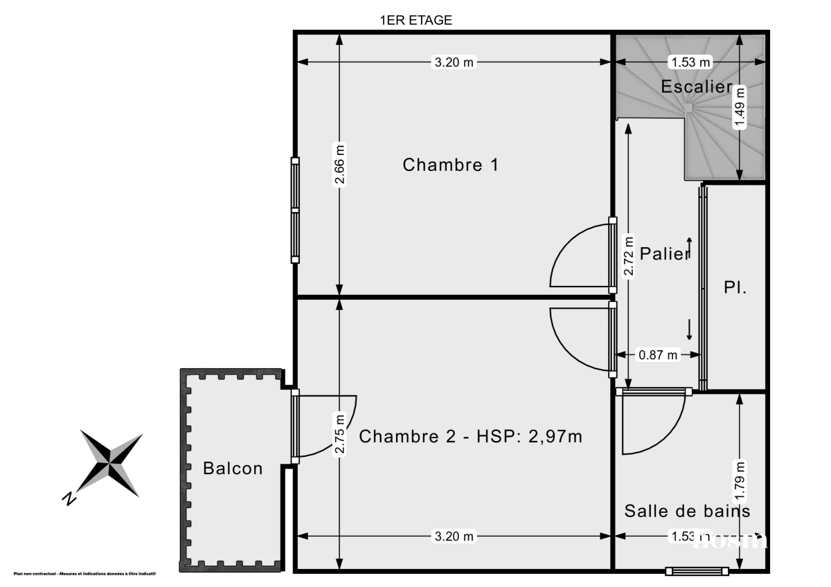 Duplex de 48.0 m² à Pessac