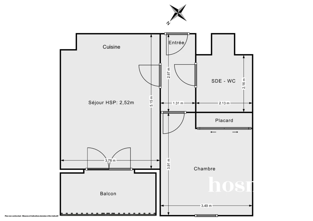 Appartement de 40.34 m² à Nantes