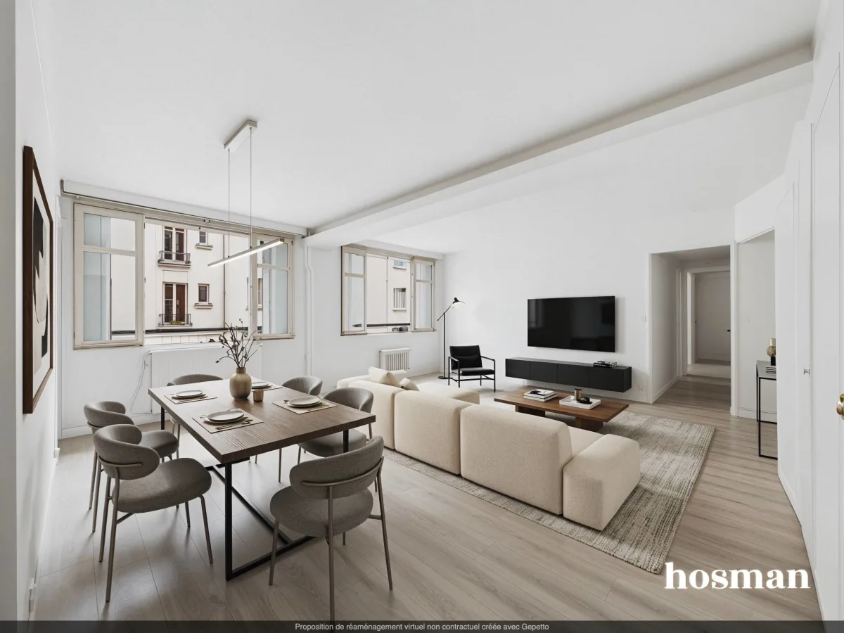 Appartement de 76.29 m² à Paris