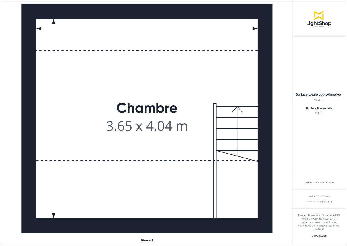 Appartement de 33.28 m² à Nantes