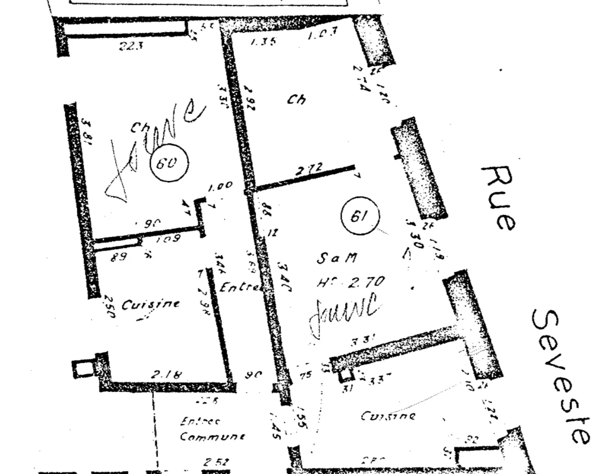 Appartement de 46.33 m² à Paris