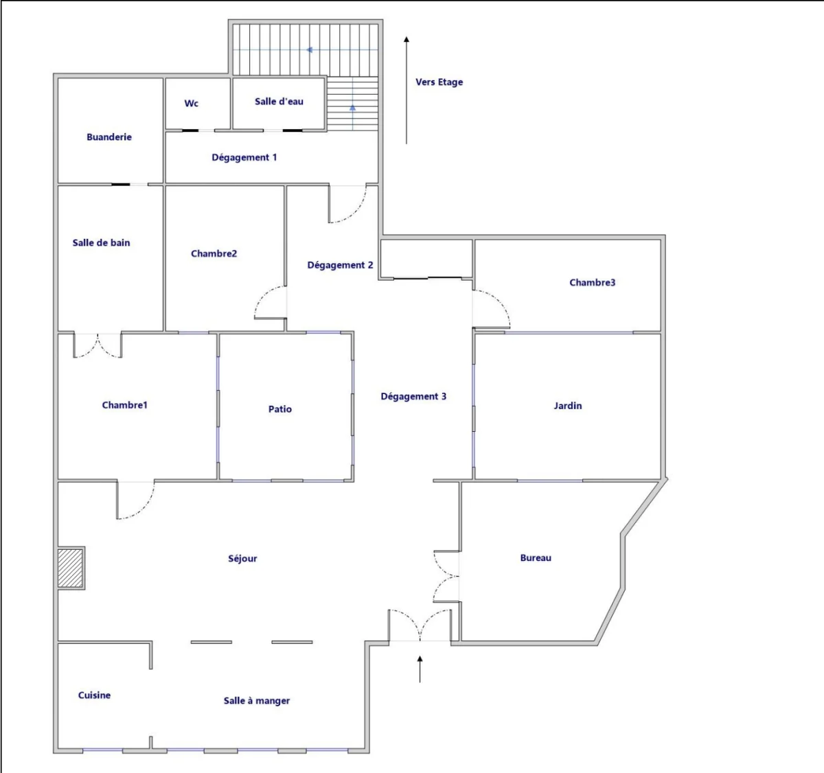 Appartement de 186.32 m² à Paris