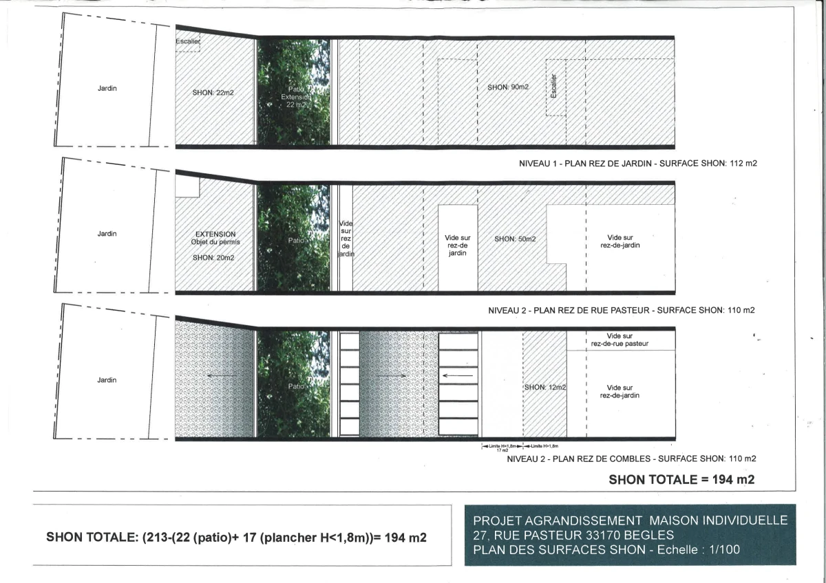 Maison de 200.0 m² à Bègles