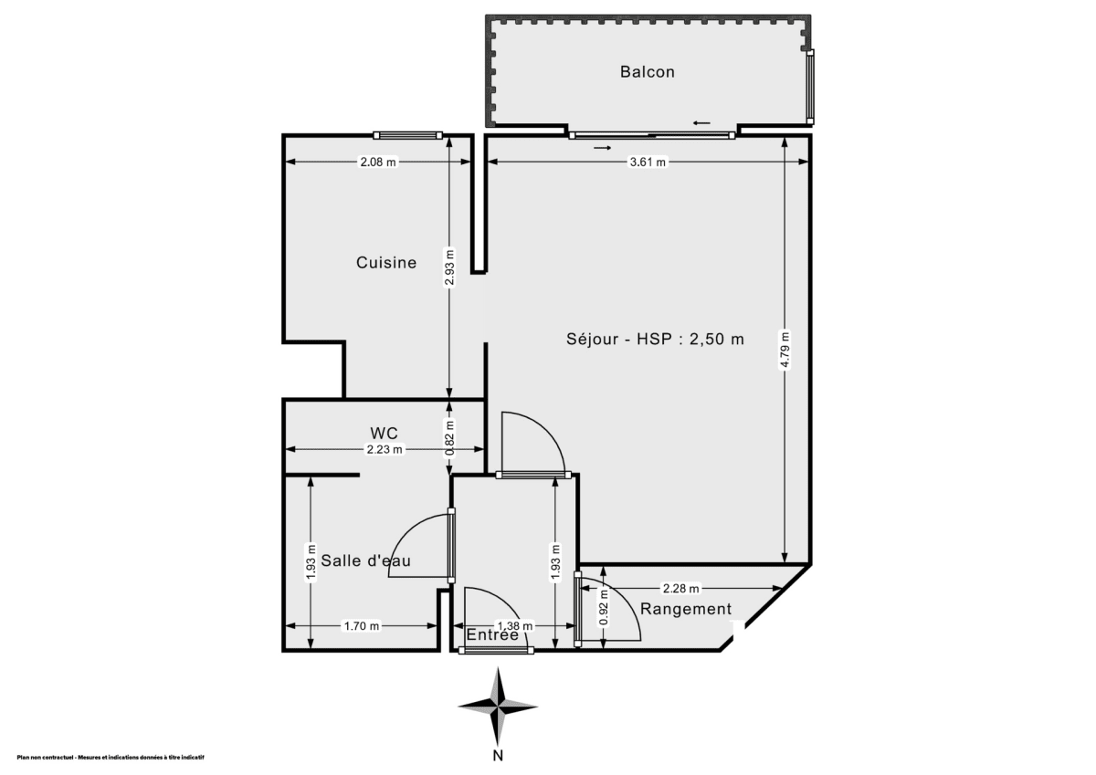 Appartement de 33.0 m² à Lyon