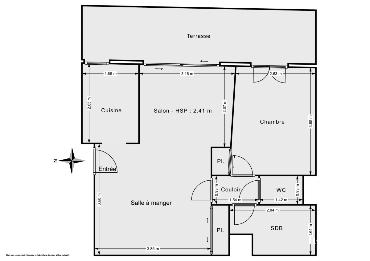 Appartement de 44.0 m² à Vincennes