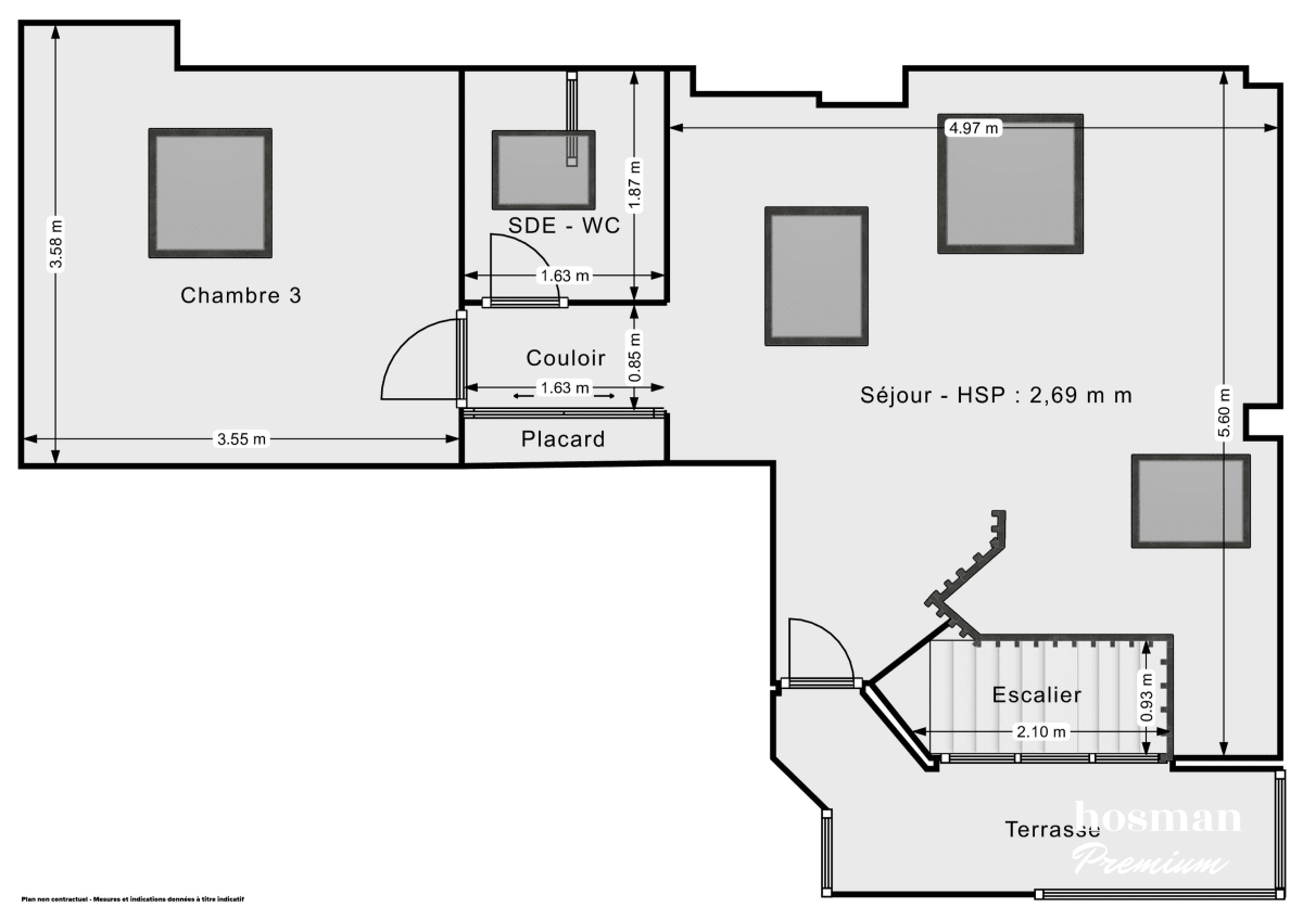 Duplex de 95.0 m² à Paris