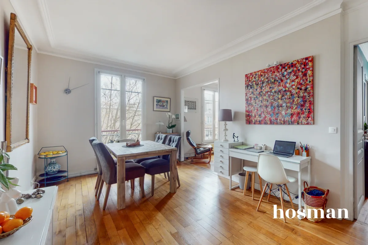 Appartement de 59.53 m² à Paris