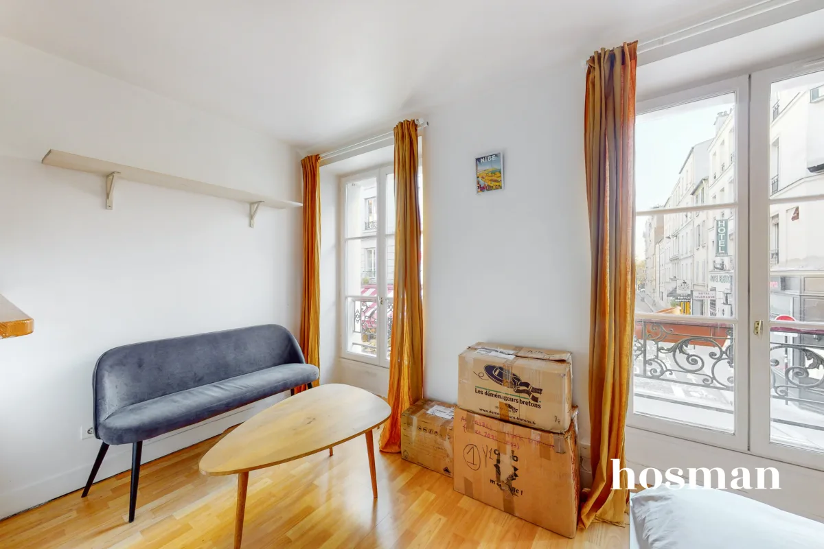 Appartement de 21.9 m² à Paris