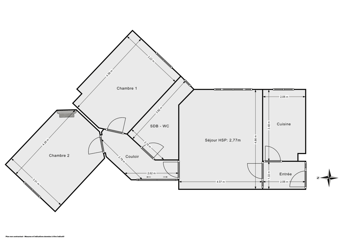 Appartement de 67.0 m² à Boulogne-Billancourt