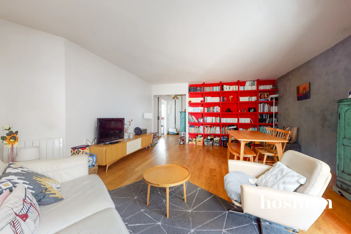 Ravissant 3 pièces de 65 m2 - PARKING / BALCON - Rue Duhesme - Paris 18
