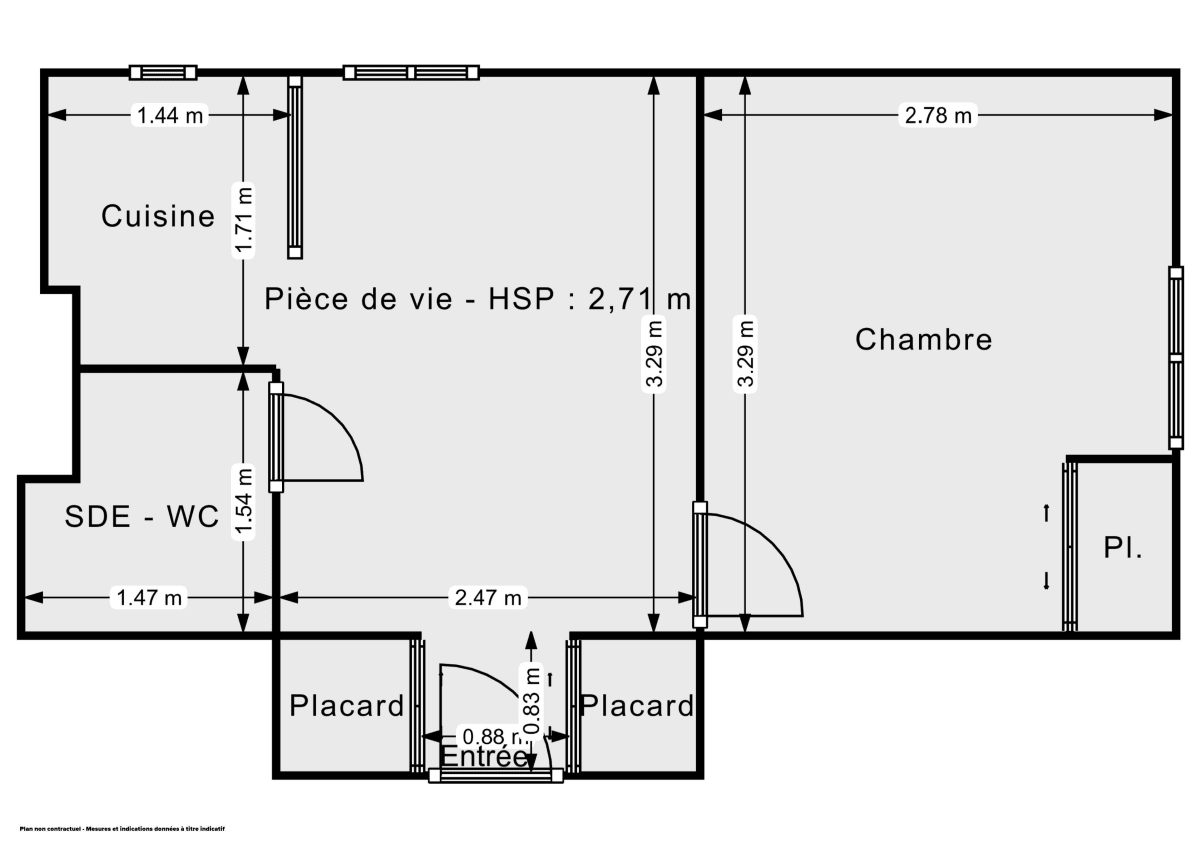 Appartement de 23.3 m² à Le Kremlin-Bicêtre