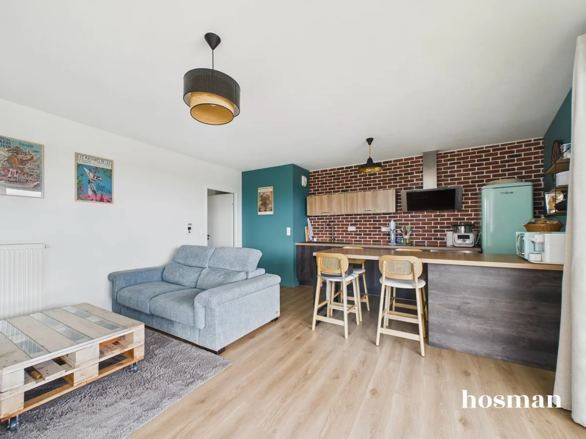 Appartement de 61.58 m² à Nantes