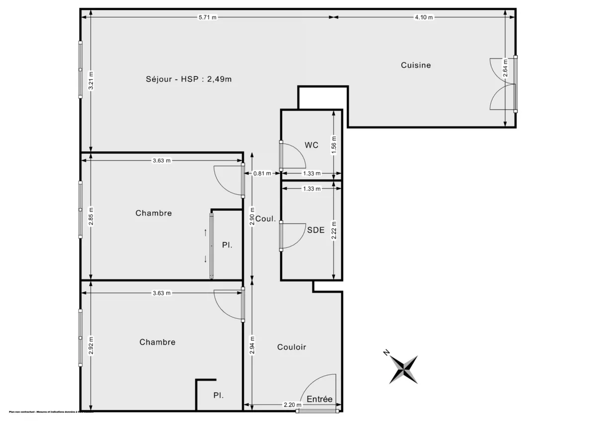 Appartement de 60.65 m² à Boulogne-Billancourt