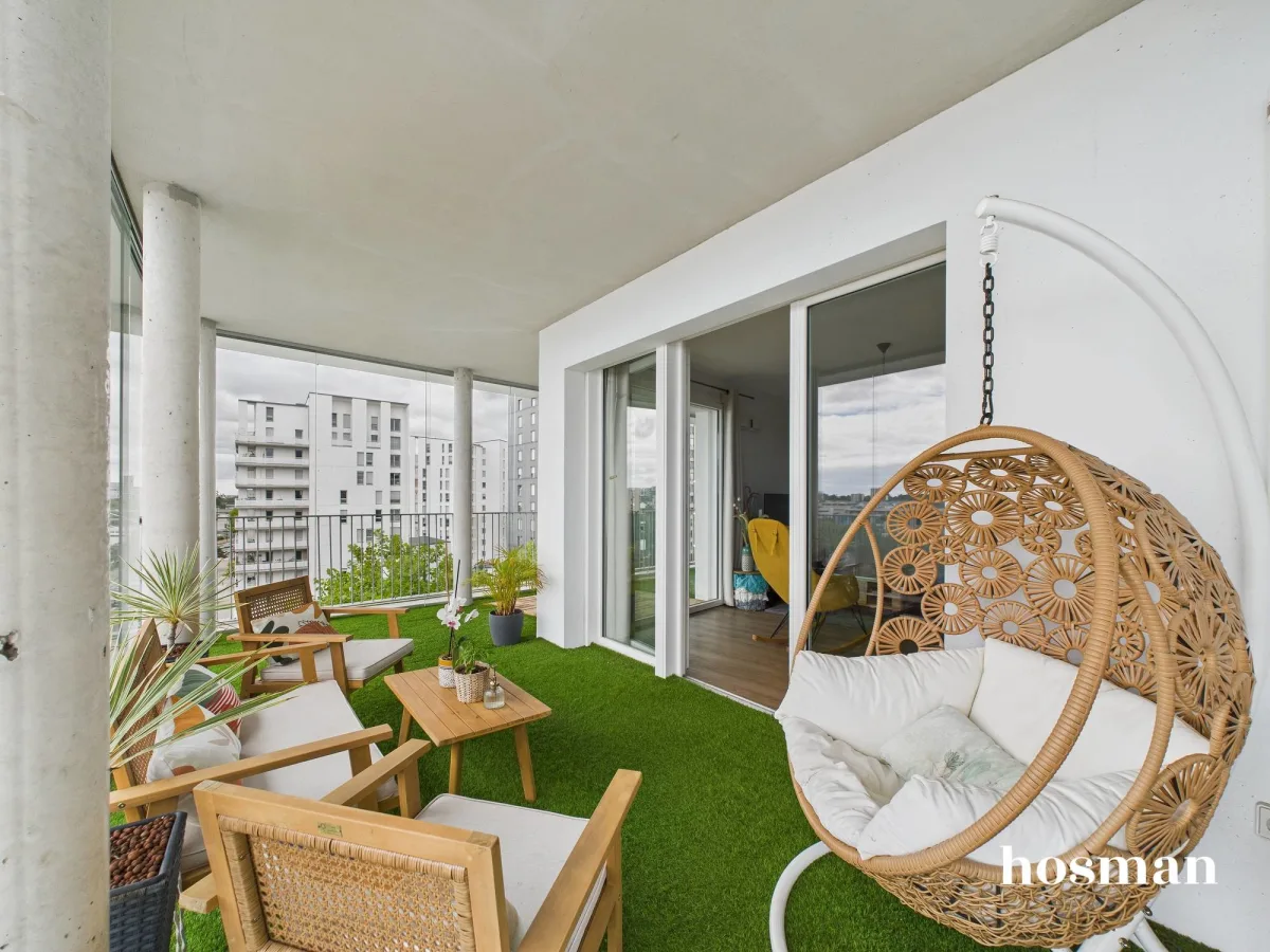 Appartement de 61.58 m² à Nantes