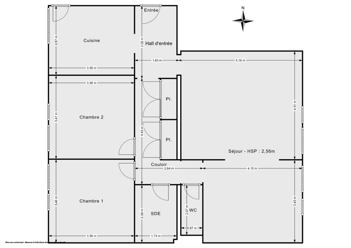 Appartement de 87.8 m² à Nantes