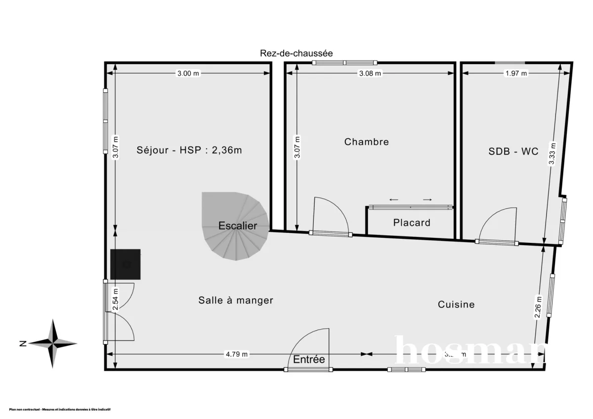 Maison de 55.0 m² à Montreuil