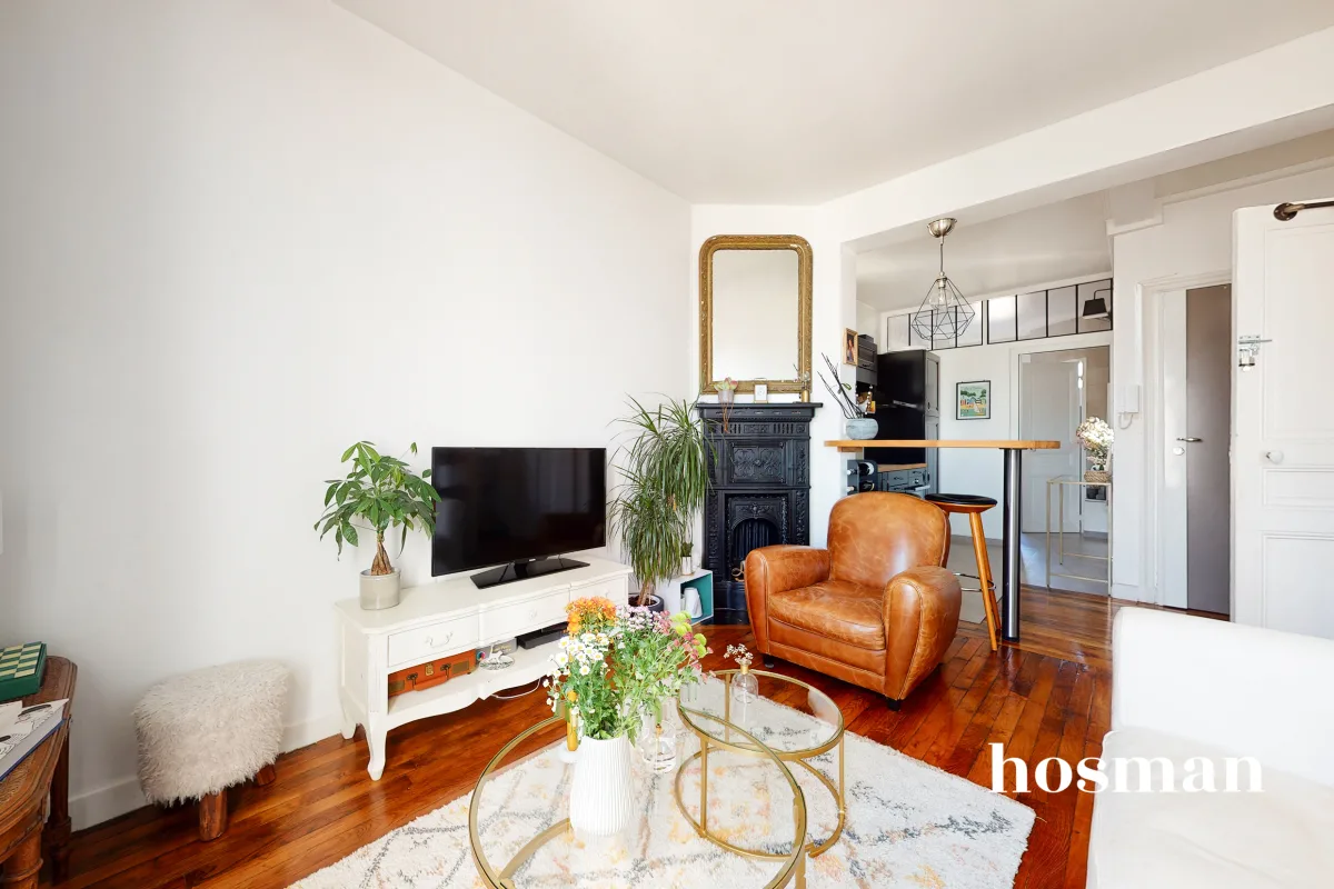 Appartement de 37.9 m² à Paris