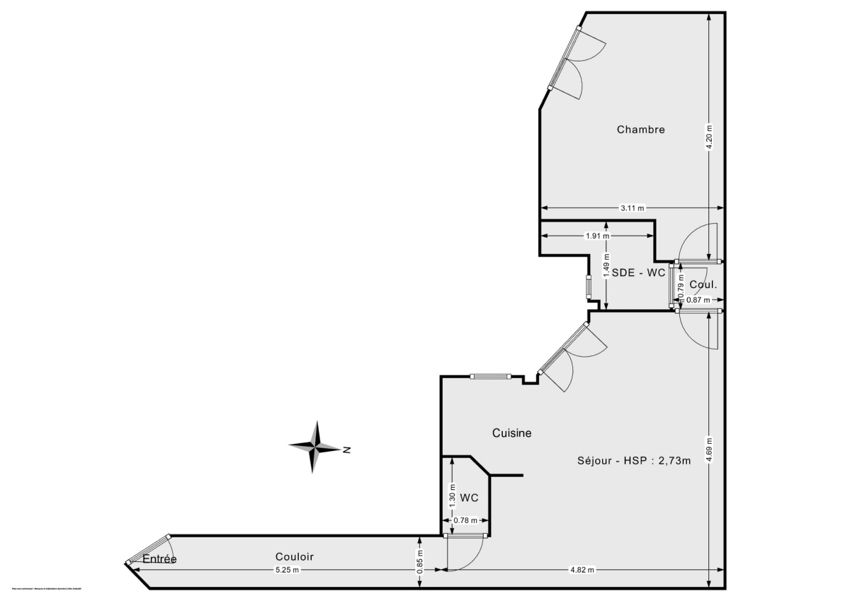 Appartement de 37.0 m² à Boulogne-Billancourt