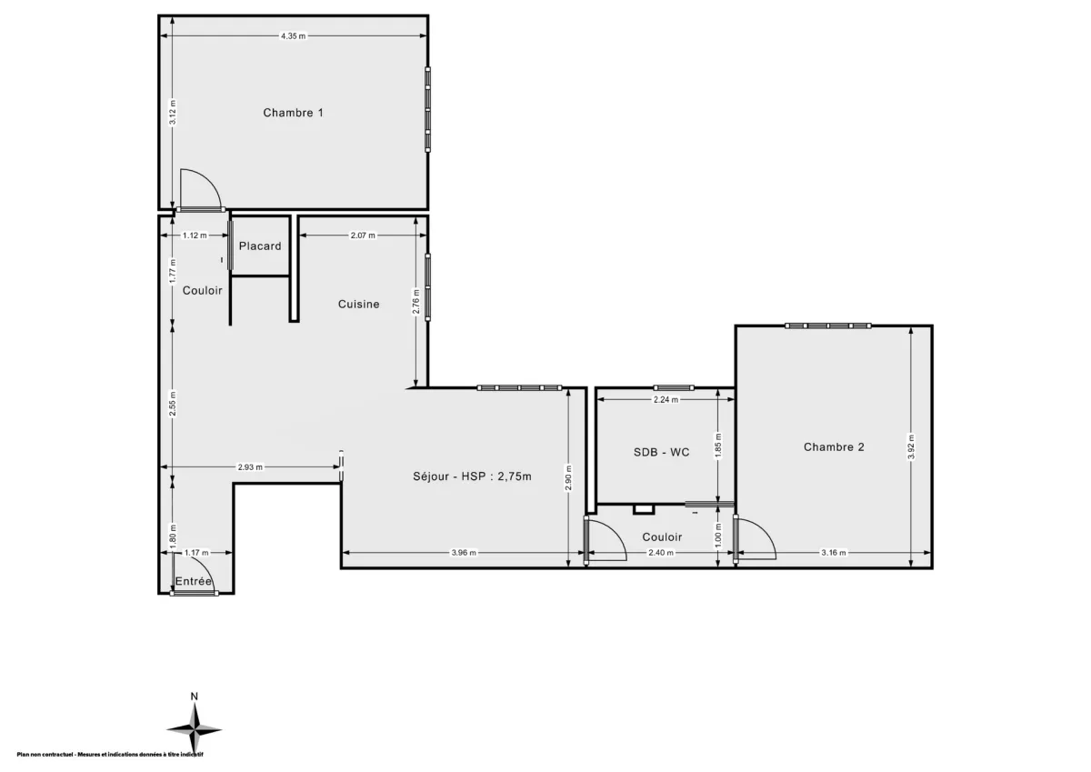 Appartement de 60.0 m² à Boulogne-Billancourt