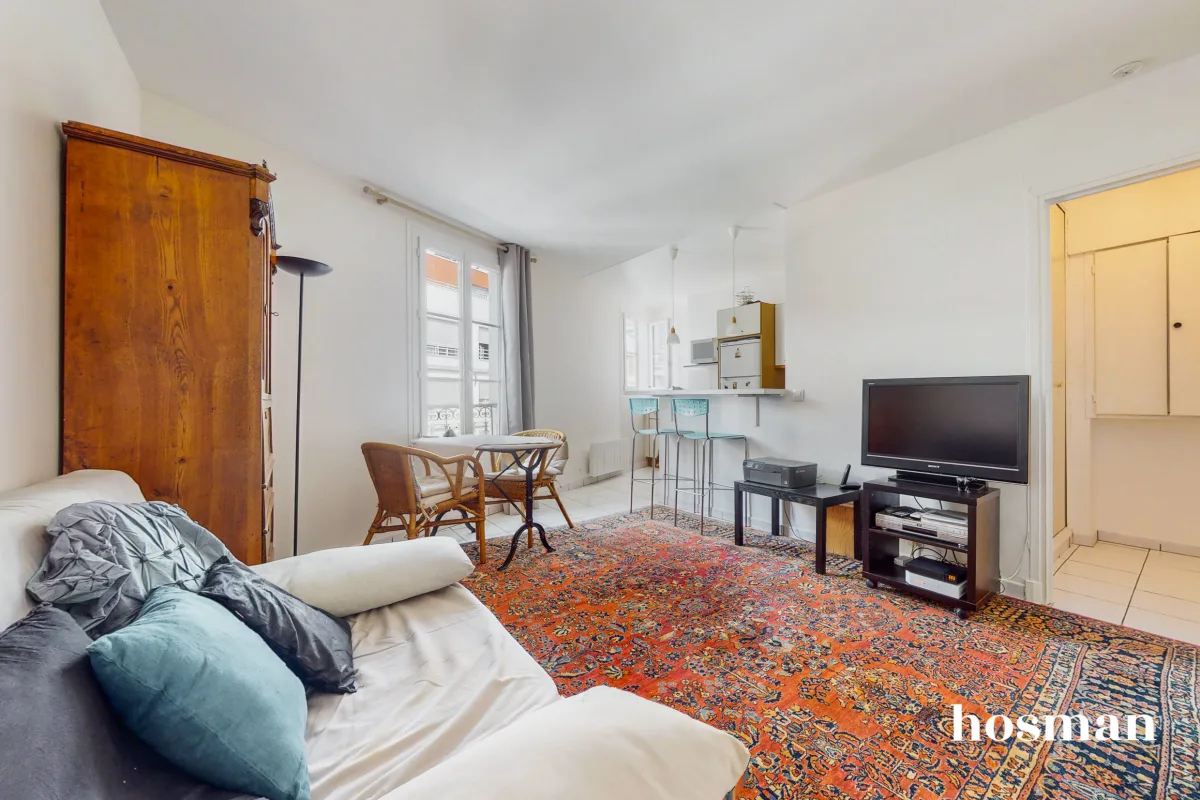 Ravissant 2 pièces de 40 m2 - Traversant et lumineux - Rue de Patay