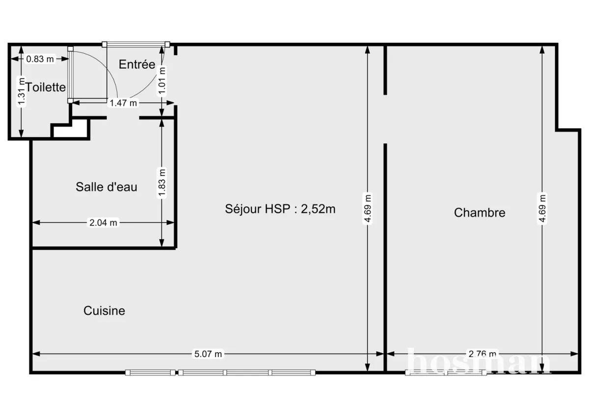 Appartement de 35.0 m² à Courbevoie