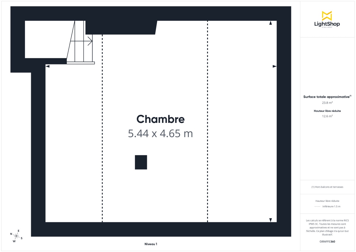 Appartement de 41.39 m² à La Courneuve