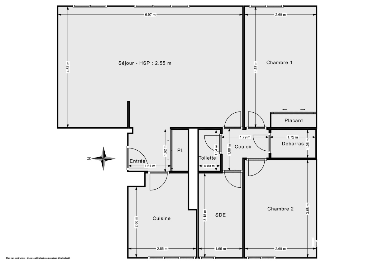 Appartement de 73.0 m² à Châtillon