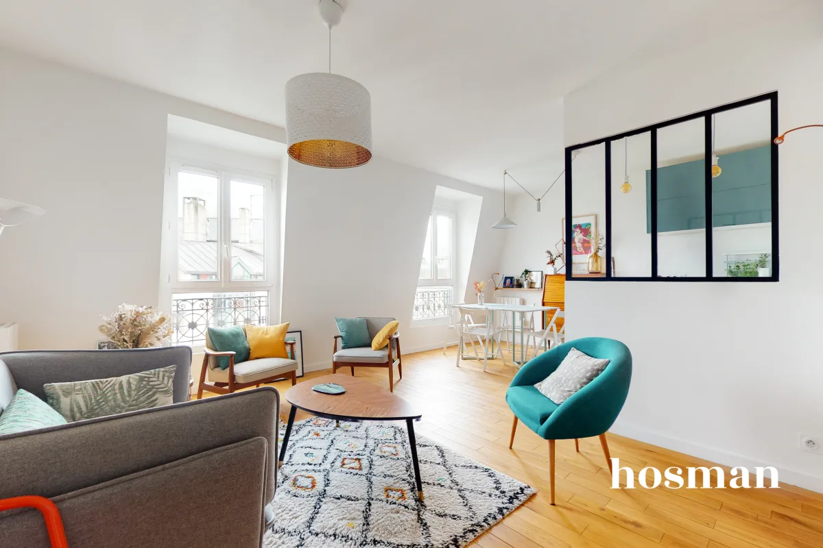 15 17 Rue Du Buisson Saint Louis 75010 Paris Ravissant 2 pièces de 42m2 au sol près du Canal Saint-Martin - rue du  Buisson Saint-Louis - 75010 Paris