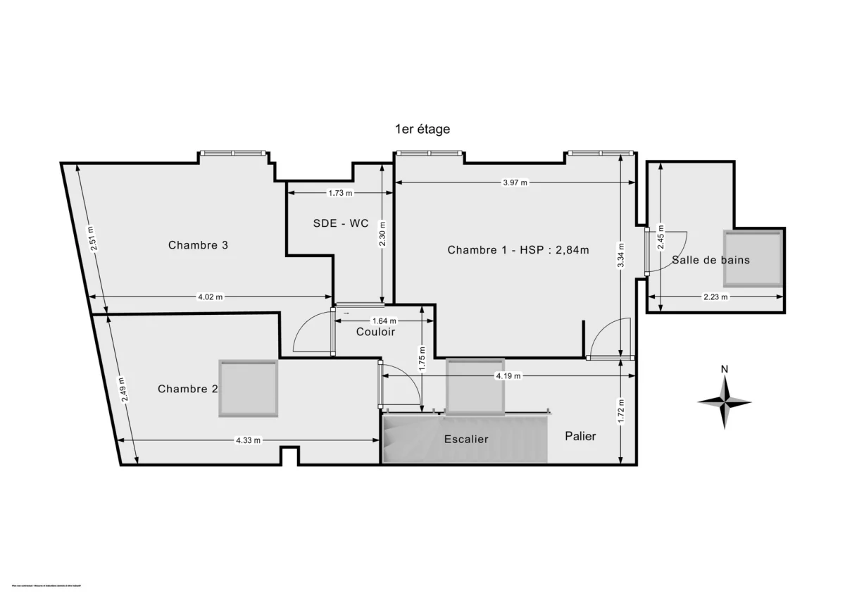 Appartement de 90.0 m² à Paris