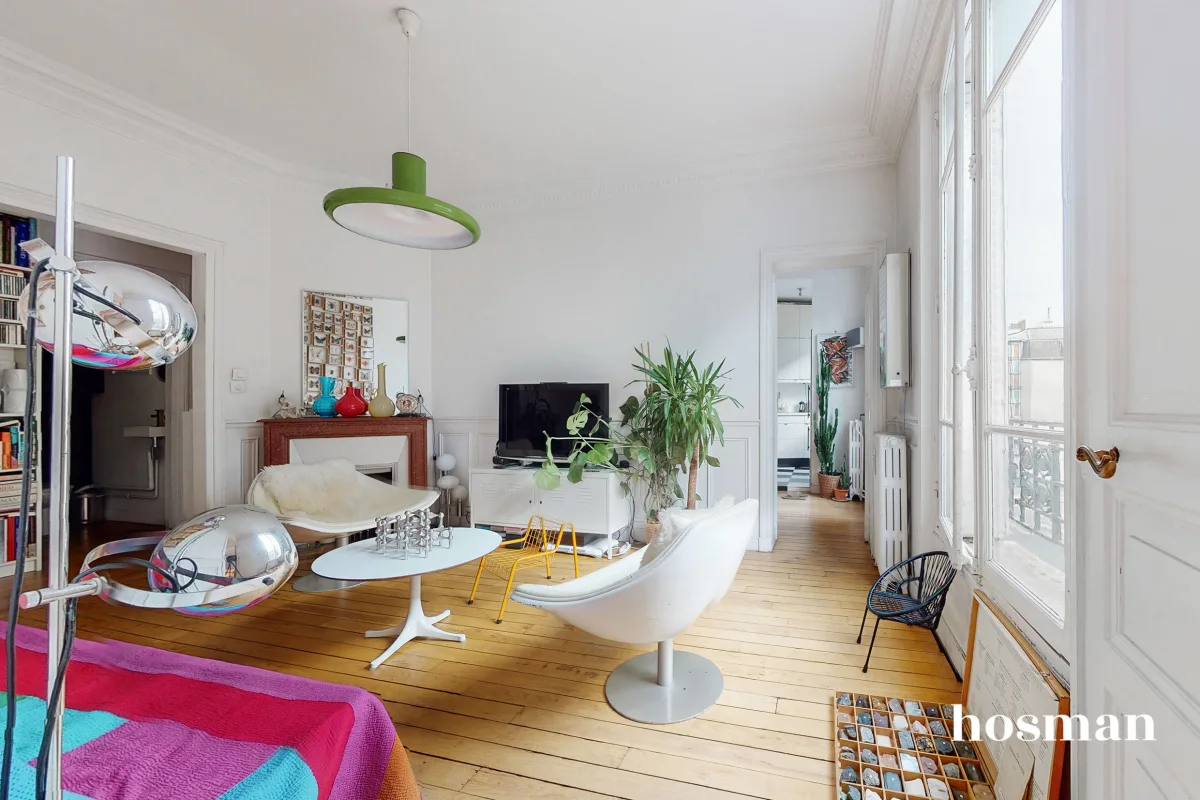 Appartement de 58.36 m² à Paris