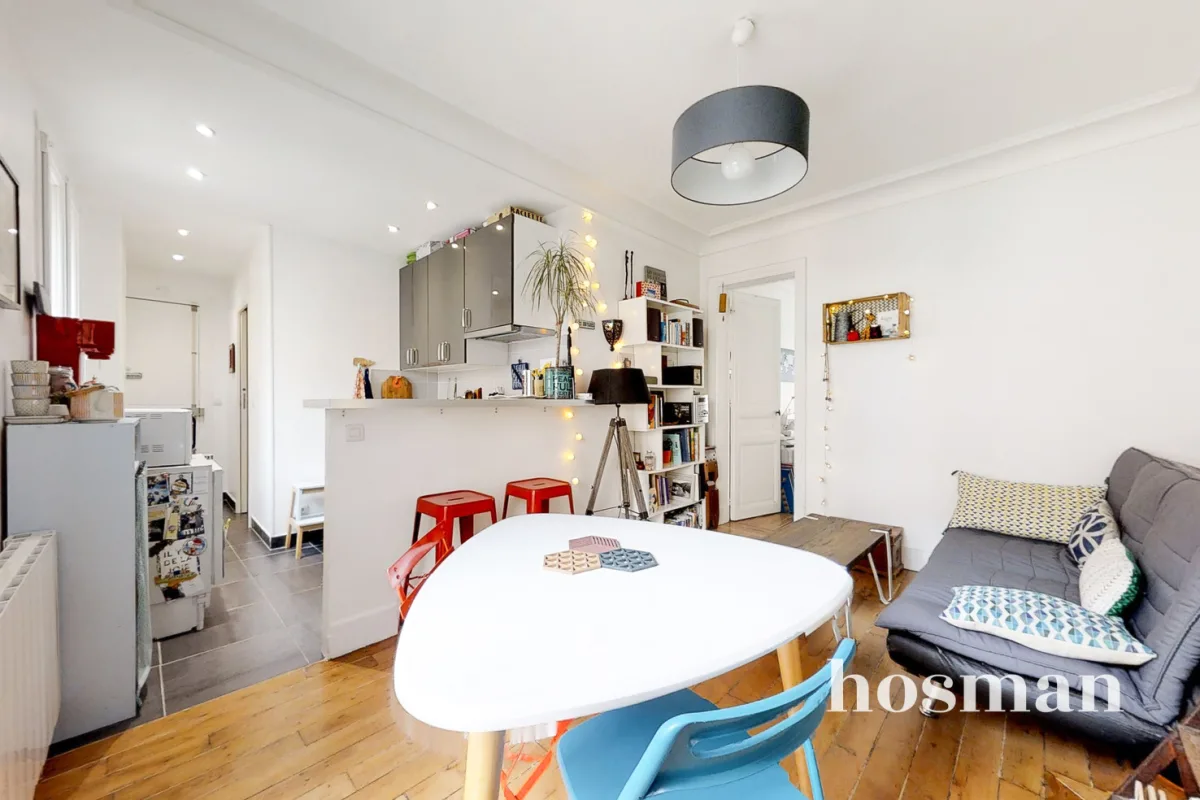 Appartement de 33.73 m² à Paris